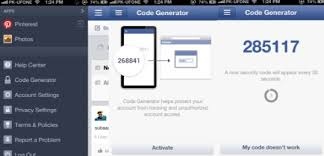 Facebook Code Generator on My IPhone