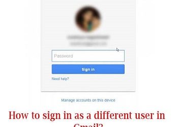 Gmail Login Different Username and Password Gmail Login Different User iPhone