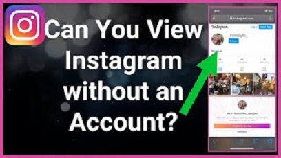 Instagram Search Without Account 2021