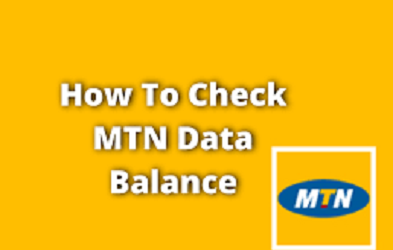 How to Check MTN Data Balance 2021 in Nigeria