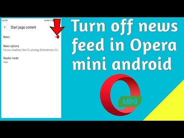 How to Block Opera Newsfeed