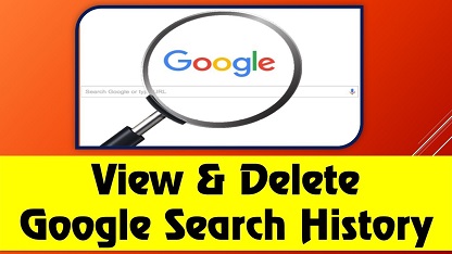 How to View Google Search History