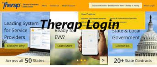 Therap Login and password reset