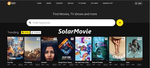 SolarMovie Trending