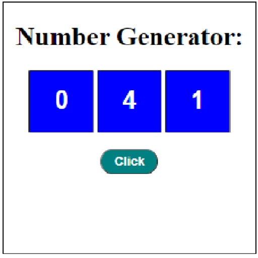 Number Generator Random