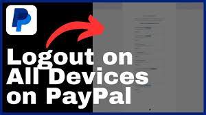 PayPal Logout of All Devices