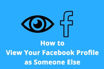 View Your Facebook Profile